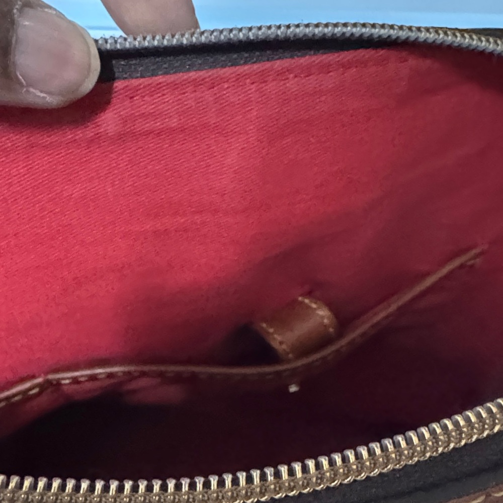 Dooney & Bourke Tan Canvas Satchel with Brown Leather Accents - Picture 9 of 9